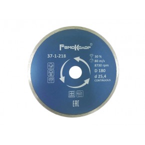Диск алмазный professional CONTINUOUS 200х25,4 мм