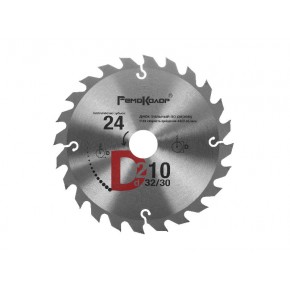 Диск пильный 210x32x32/30 мм, 24 зуба