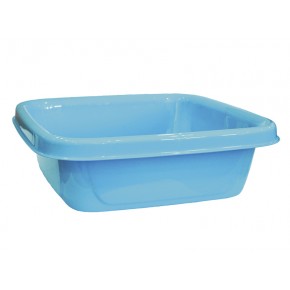 Таз пластиковый квадратный, 10 л, 35,5 х 35,5 х 16 см