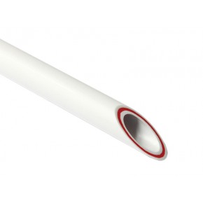 Труба PP-R , армированная стекловолокном, SDR 7,4 PN20, 25 х 3,5 мм, длина 4 м